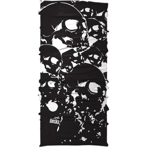 Necko Dry Head Black Buff Bandana Face Mask-DN377 460043342