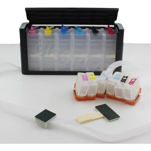 CISSPLAZA 1set Europe T378 378XL T379 CISS ink System with ARC Chip compatible for Epson XP8500 XP8505 XP8600 xp8605 printer