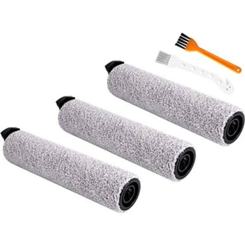 Rolling Brush Main Brush For TINECO FLOOR ONE/IFLOOR PLUS Wireless Scrubber Wireless Washing Machine Accessories 3Pcs