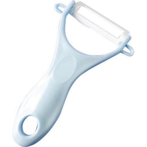 1 Pcs Multifunction Ceramic Fruit Vegetable Peeler Apple Potato Scraper Kitchen Tool Fruit Vegetable Gadgets Easy to Cleaning