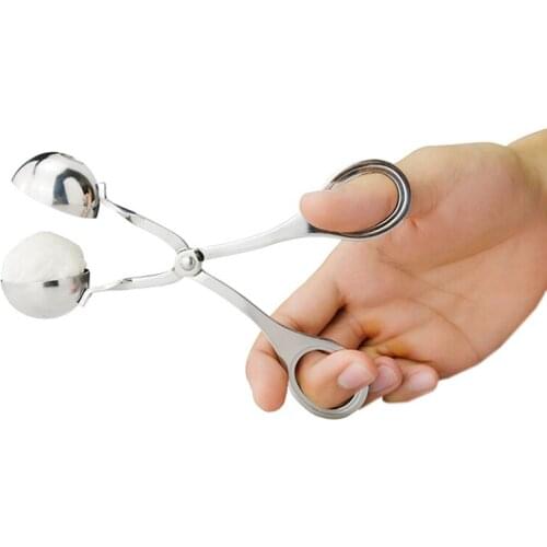 1pc 16.5*7.5*3.5cm Convenient Meatball Maker Stainless Steel Stuffed Meatball Clip Diy Fish Meat Rice Ball Maker