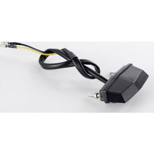 12V Motorcycle License Plate LED light Waterproof Motorcycle License Light E7CA