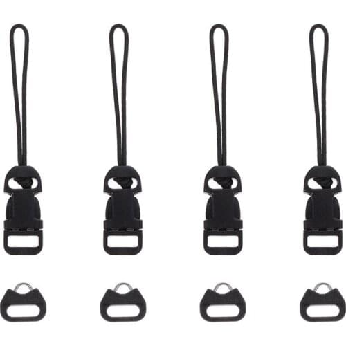 8 Pcs Light Durable Practical QD Loops Connector Quick Release Camera Strap for Adults Women Men