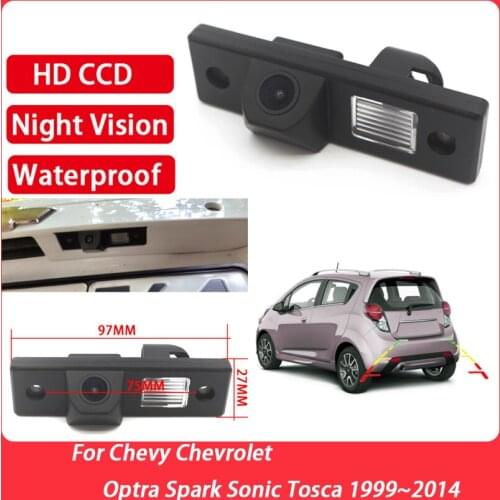Car Reversing Parking Camera CCD Full HD Night Vision Rear View Camera For Chevy Chevrolet Optra Spark Sonic Tosca 1999~2014