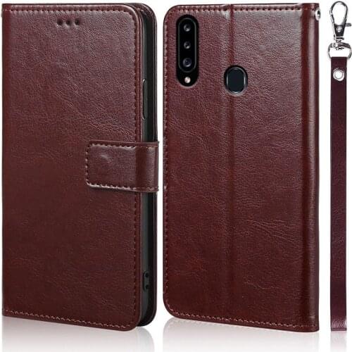 Case For Samsung Galaxy A20s A 20 s Case flip leather Phone Case For Samsung A 20s Cover book wallet with card holder