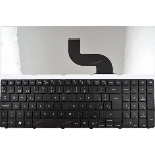 New SP Spanish Teclado Keyboard For Packard Bell Easynote Tm81 Tm86 Tm87 Tm89 Tm94 Tx86 Laptop Black