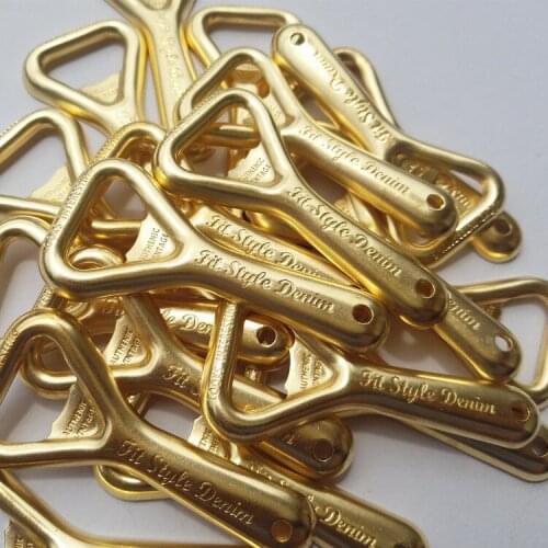 Fitstyle American retro design brass beer bottle opener Nordic simple bottle opener creative package