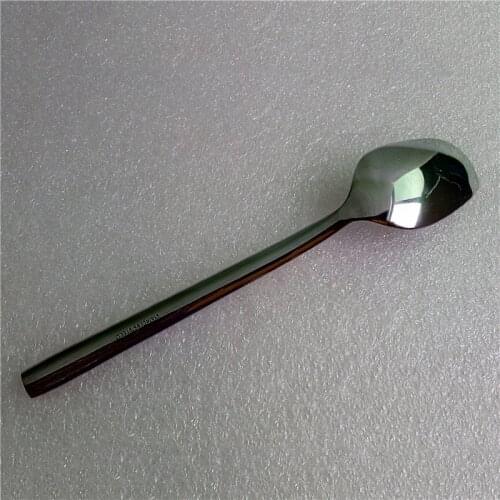 Stainless Steel Western-style Food Main Dessert Dinner Spoon Soup Ladle Spoons Kitchen Tableware 5.5MM Perfect