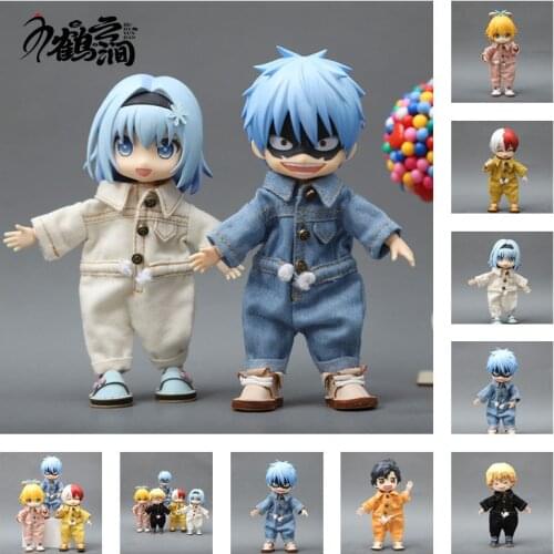 Ob11 baby clothes duck Jacket Suit Coat Molly baby clothes GSC plain body 12 points BJD pants