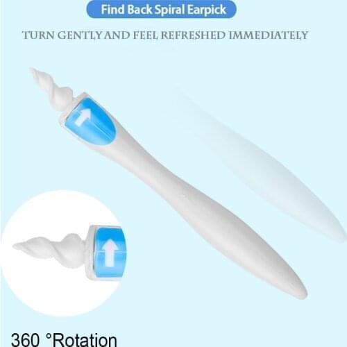 Ear Cleaner 16 Replacement Tips With Soft Silicone Ear Wax Remover Tool Simply To Grab And Extract Earwax