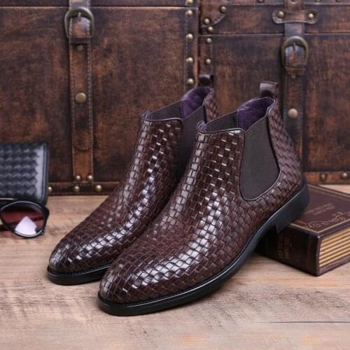 Мужские ботинки челси Oraqwlj China At AliExpress