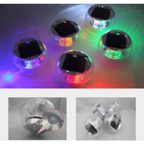 Solar Water Floating Light Multi Color Changing Magic Ball Pool Lamp Pond Decor D2TD