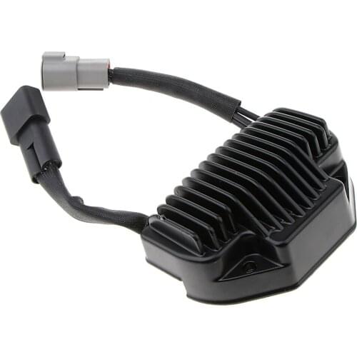 1 Pc. Voltage Regulator Rectifier Electrical Components Replacement For Rectifier - Black