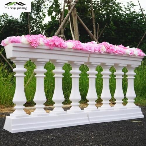 2Pcs/Lot Flower Vases Floor Metal Vase Plant Dried Floral Holder Flower Pot Road Lead for Home/Wedding Corridor Decoration G105