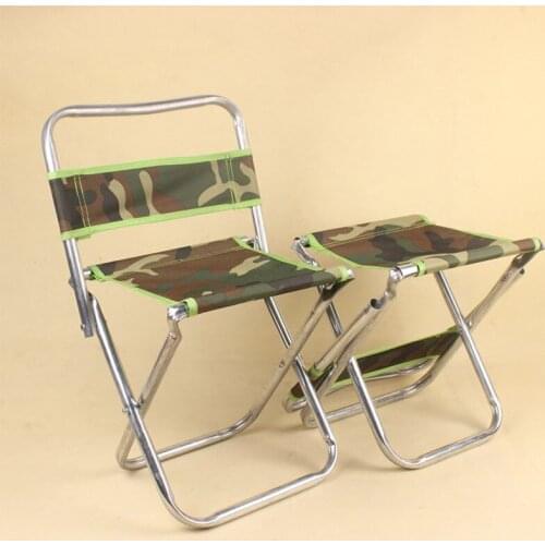 2020 High Quality Camouflage Folding Portable Chair Lightweight Outdoor Fishing Bench Camping Accessories #0528