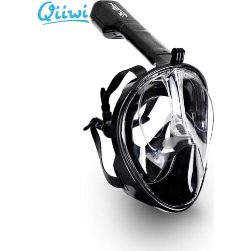 2021 New Arrival Snorkel Mask Full Face Design Snorkeling Diving Mask Anti-fog and Anti-leak Technology Water Swimming Sports