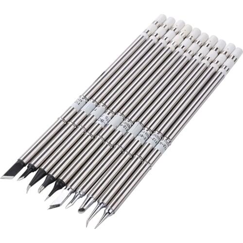 T12 Lead-Free Soldering Tip T12-K T12-JL02 T12-ILS T12-BC3 Welding Solder Tips For FX951 Soldering Station Rework Repair Tools