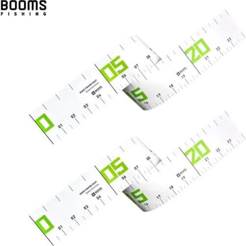Booms Fishing RL2 Adhesive Fish Ruler 24 inches,Boat Ruler Measuring Sticker,Cooler Ruler