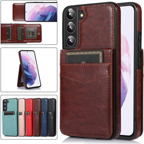 Case for Samsung Galaxy A71 A51 A21 A90 A70 S21 S20 S10 Plus ULTRA FE Luxury Wallet Cover with Cards Holder Leather Phone Bags