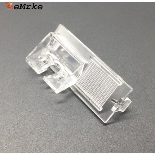 EEMRKE Car Rear Camera Bracket License Plate Lights Housing Mount for Citroen C2 C3-XR Elysee DS3 DS5 DS6 DS 5 LS