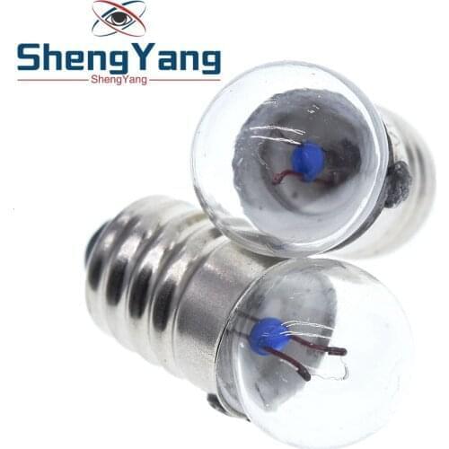 10pcs Student Electrical Experimental Physics Class Used 0.3A 0.5A 1.5V 2.5V 3.8V 6V Small Incandescent Bulbs