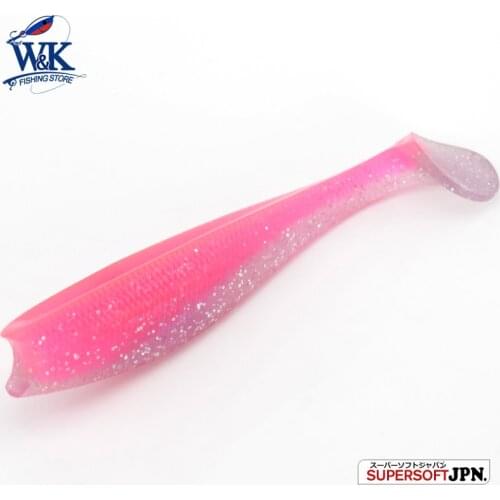 7.5 CM Ultimate Shad 5 Pcs/Lot Mini Lure at Pink Blue Black Orange Color Soft Bait 3" Rockfish Shore Fishing Lure PVC Bait