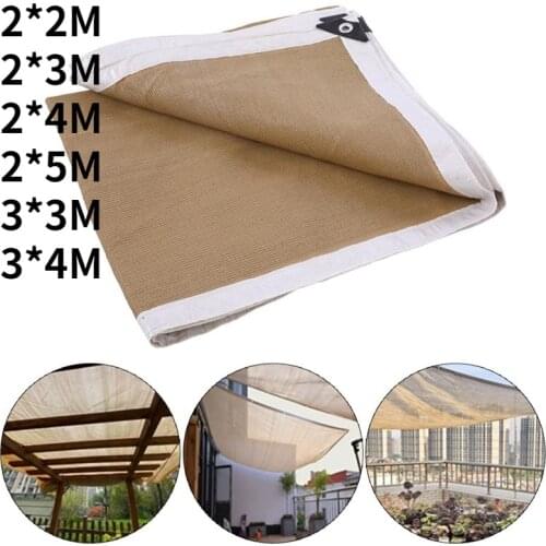 Shade Sail Square Anti-UV Sun Shade Net Outdoor Awnings Sun Shelter Garden Patio Pool Shade Sail Garden Sun Shade Net