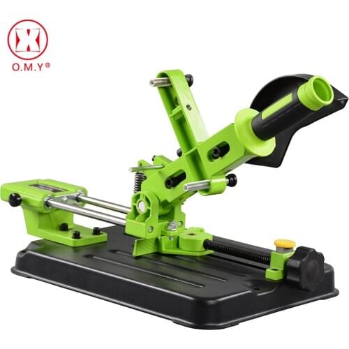 Universal Angle Grinder Stand Bracket Fixed Bracket Pull Rod Angle Grinding Machine Stand for DIY 100 or115 or 125 Angle Grinder