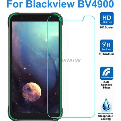 Tempered Glass for Blackview BV4900 Screen Protector Phone Protective Film Scratch proof on Blackview BV4900 IP68 Cover Glass