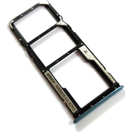 Sim Tray Holder For Xiaomi Redmi Note 10 / Note10 SIM Card Tray Slot Holder Adapter Socket Repair Parts