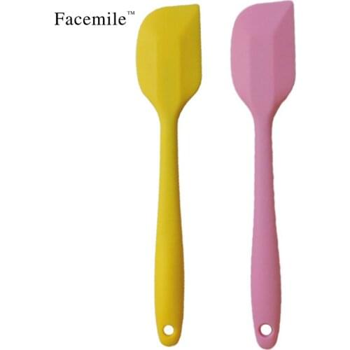 2pcs/set Non-stick Silicone Spatulas Set, Heat-resistant Baking Spoon Spatulas, Food Grade Silicone Kitchen Tools ZH006