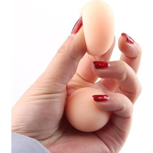 3cm Adults Games Sex Toys of Penis Extender Reusable Soft Ball Beads for Men Condoms Attachment Erotic Accessories