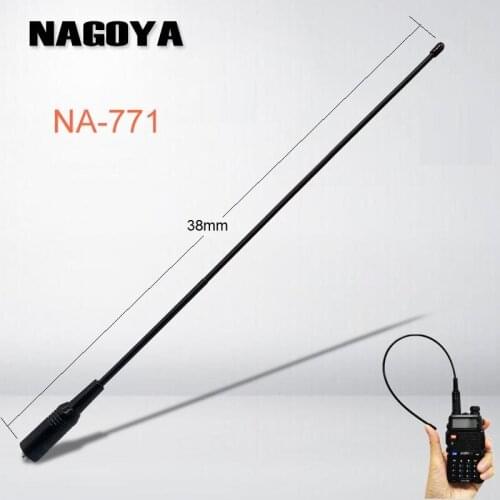 2/3/4PCS Nagoya NA-771 Antenna for Baofeng Walkie Talkie UV-5R UV-82 BF-888S Portable CB Ham Radio Transceiver High Gain NA771