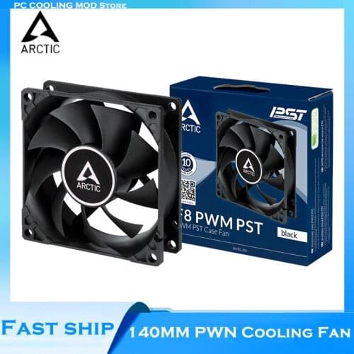 ARCTIC F14 PWM REV.2 14CM PC Case Fan 140MM CPU Cooler Cooling Fan 4pin PMW Radiator 1350RPM FDB Mute Black