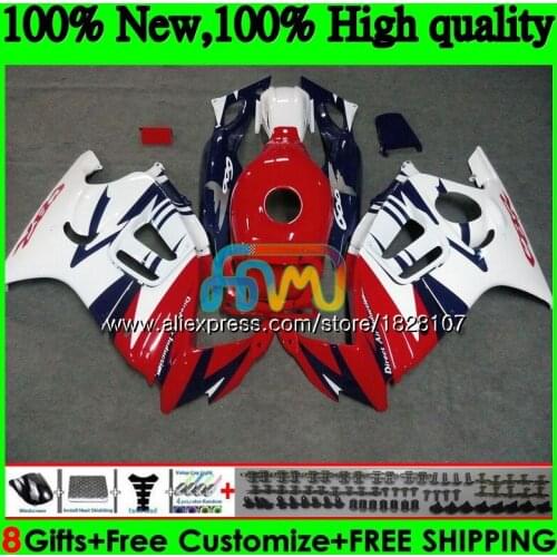 CBR600F3 Kit For HONDA CBR 600F3 Red white 600 FS F3 95 96 1997 1998 3BS.144 CBR600FS CBR600 F3 1995 1996 97 98 Fairing Tank