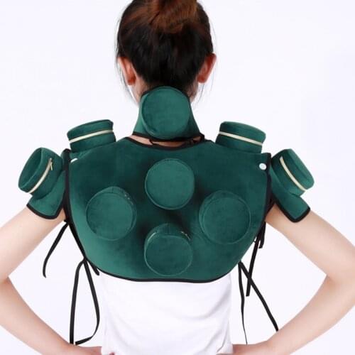 Smokeless Moxibustion Box Red Velvet Bag Cover Moxa Stick Acupuncture Roller Holder Neck Waist Body Acupoint Massage Therapy