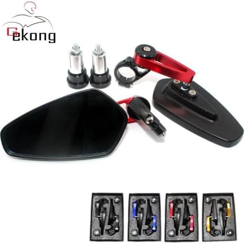 For HONDA CB600F CB500F CB500X CB650F CB1000R CB150R CB300R CB1000F Motorcycle 22mm Handle Bar Grips End Rearview Side Mirrors