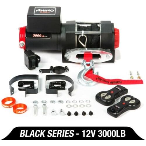 RU Delivery 3000LB 12V OFF-ROAD CAR ATV Electric Winches With Wireless Remote Control Eleceric Winch Dyneema