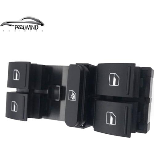 For Volkswagen Golf MK5 MK6 For VW Jetta Passat Tiguan CC Power Window Master Switch 1K4 959 857B