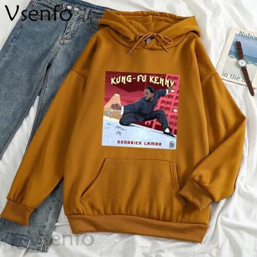 Kendrick Lamar Kung Fu Kenny Hoodies Women Men Harajuku Pullover Vintage Sweatshirt Autumn Winter Oversize Streetwear Sweats
