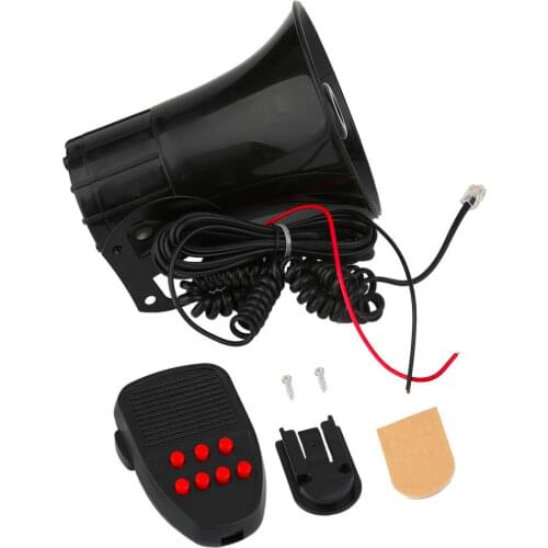 Car And Motorcycle 12V Modified 7-Sound Band Button Propaganda Horn Warning Horn