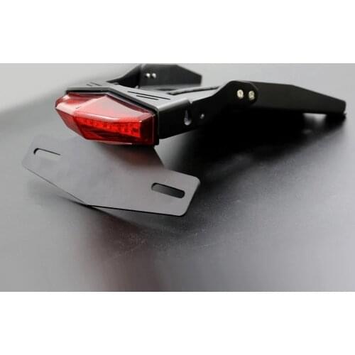 Motorcycle Rear License Plate Bracket Tail Brake Light For BMW R NINE T 2014-2018 R9T