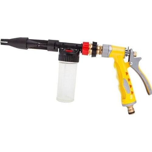 High Pressure Snow Foam Lance Self-Priming Bubble Sprayer Mufti-Functional Foam Gun For Garden Watering Car Wash