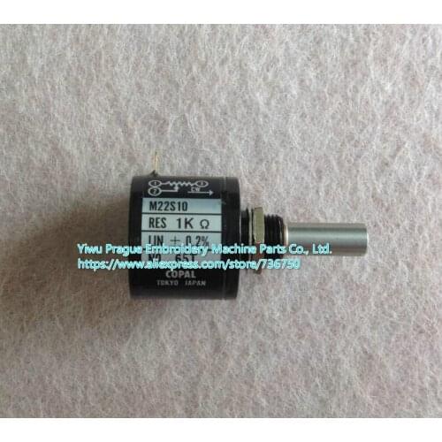 Genuine Tajima Potentiometer 640900010001 PB000100RV00 PB01100RV000 M22S10 1K TAJIMA embroidery machine spare parts