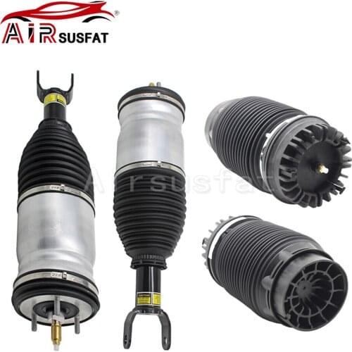 4pcs Front Air Suspension Shock Absorber + Rear Air Spring Bag For Dodge Ram 1500 2013-2019 04877146AA 04877146AB 68248948AA