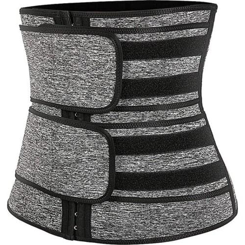 Waist Trainer Waist Trimmer Belly Slimming Belt Adjustable For Weight Loss Fitness Workout Sport Tummy Control