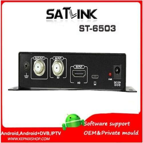 Satlink ST-6503 Terrestrial Finder 1 Route DVB-T modulator Single converts to DVB-T channel
