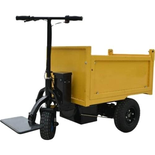 Heavy Duty 3 Wheels garden equipment Construction Tool Electric Hand Trolley truck electric trolley cart