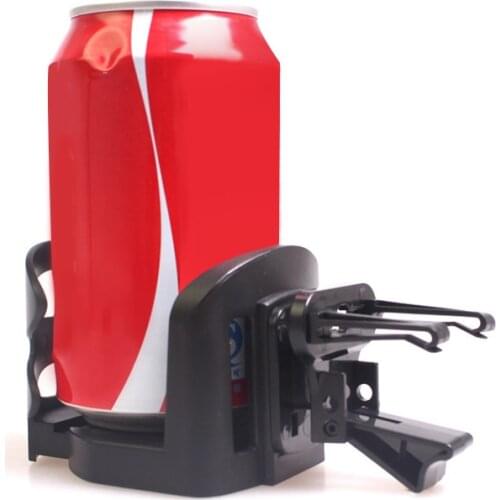 Univesal Car Air Vent Outlet Mount Cups Bottle Drinks Black Stand Holder Bracket Adjustable Interior Accessories