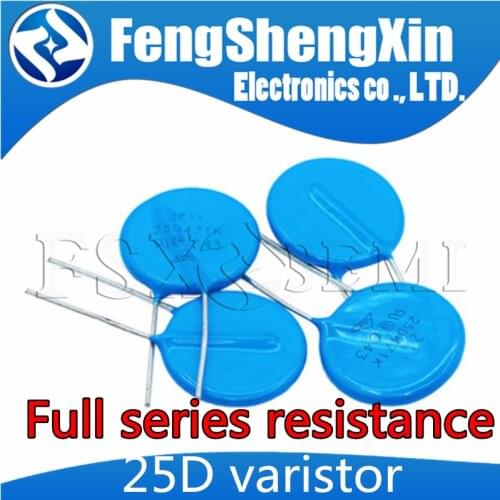 5pcs 25D431K 25D471K 25D681K 25D561K 25D821K 25MM VARISTOR